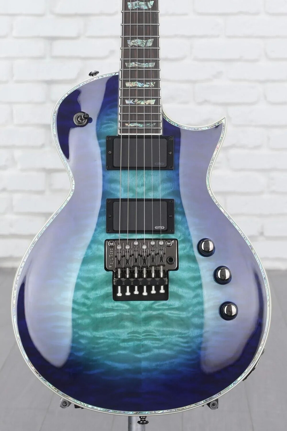 

ESP LTD EC-1000FR QM — Violet Shadow — эксклюзивная демо-версия Sweetwater