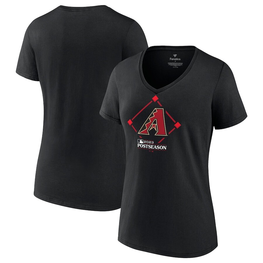 

Футболка с коротким рукавом Fanatics Branded Arizona Diamondbacks, черный