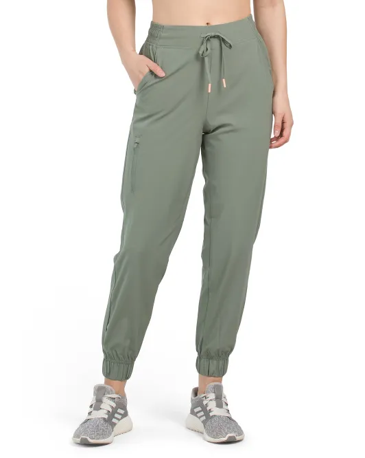 

Джоггеры из тополя Eddie Bauer, цвет Agave Green