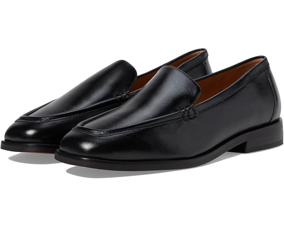 

Туфли на плоской подошве Madewell The Bennie Loafer in Leather, черный