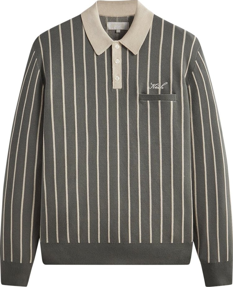 

Свитер Kith Harmon Rugby Pullover 'Court', серый