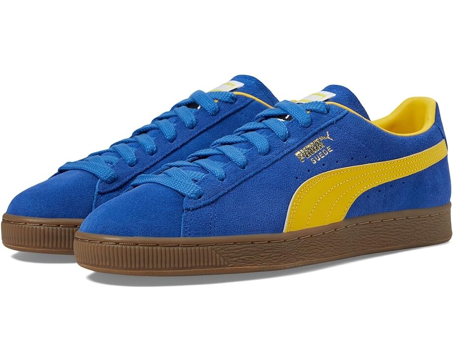 

Кроссовки PUMA Suede Classic XXI, цвет Cobalt Glaze/Pelé Yellow