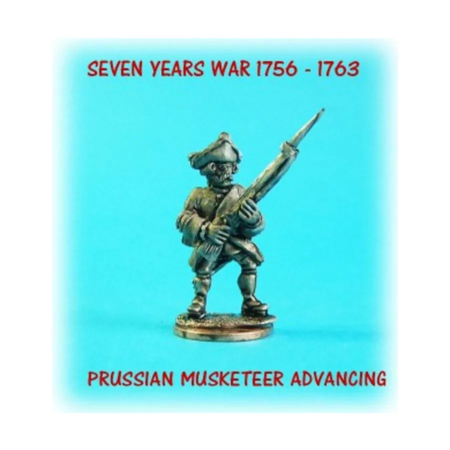 

Прусские мушкетеры наступают, Seven Years War - Prussian Musketeers (28mm)
