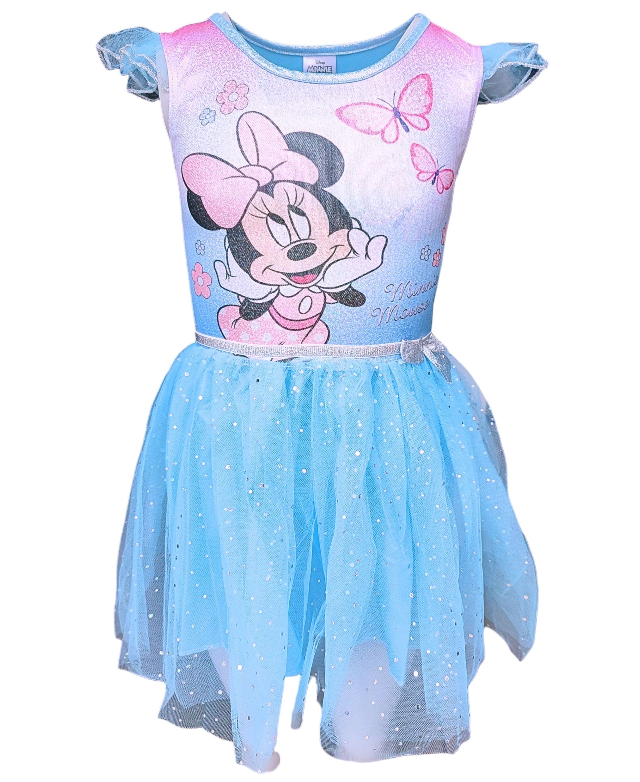 Платье Disney Minnie Mouse Tüll Minnie Mouse mit Glitzer, светло синий