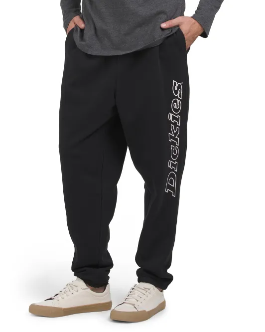 

Флисовые спортивные штаны Dickies, черный