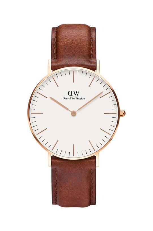 

Дэниел Веллингтон смотрит Classic 36 St Mawes Daniel Wellington, коричневый