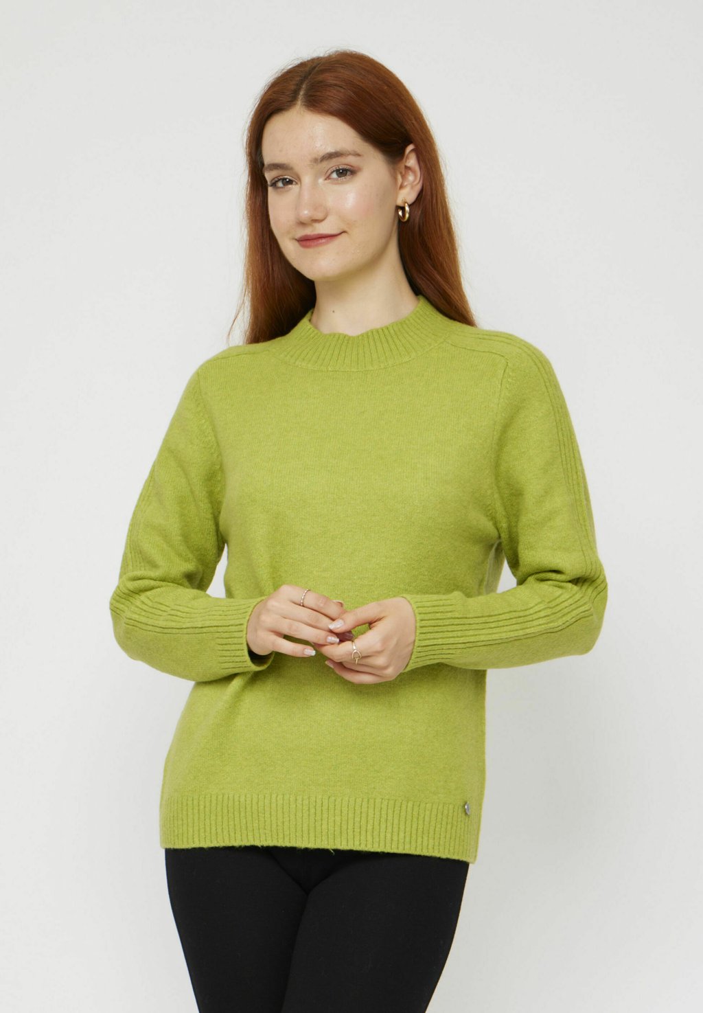 Вязаный свитер VICCI Germany, цвет grün