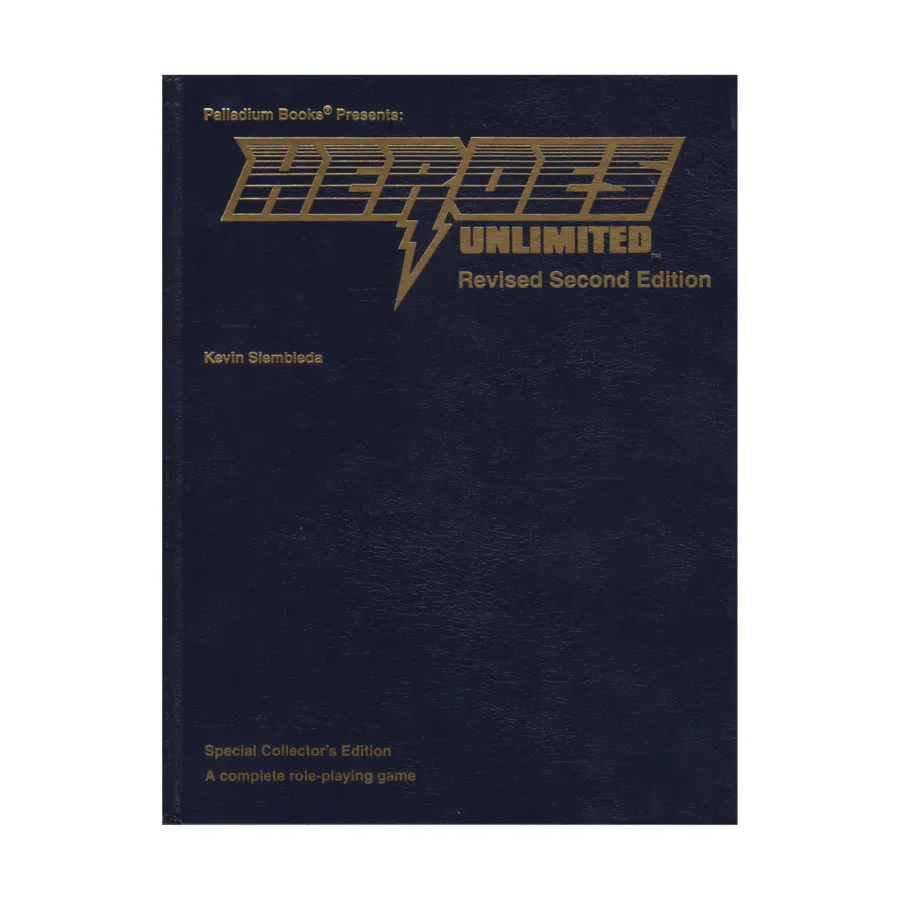 

Heroes Unlimited (2nd Edition, Revised) (Limited Edition), Heroes Unlimited, твердый переплет