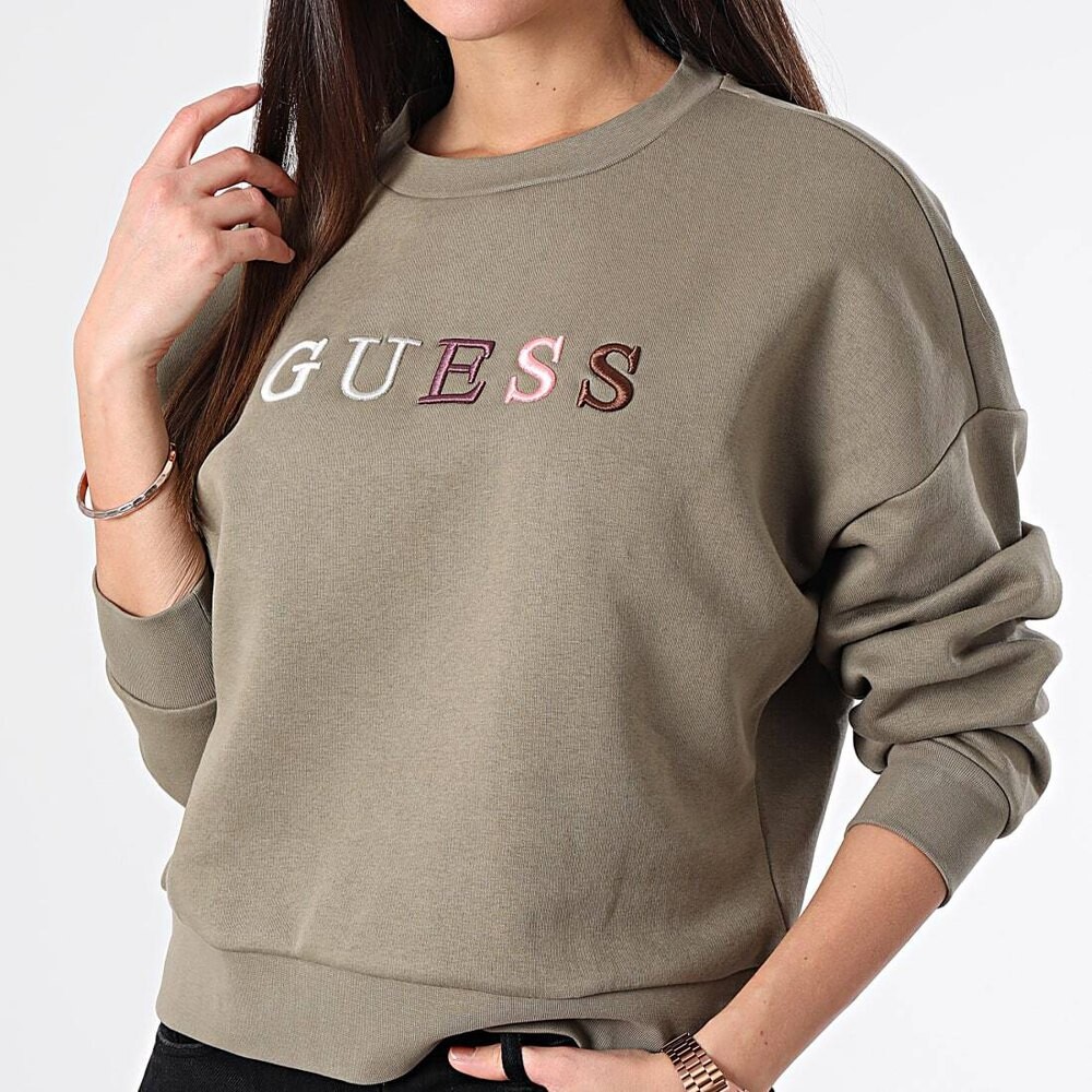

Толстовка Guess Clara, фиолетовый