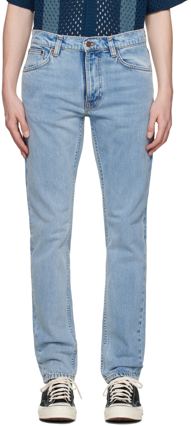 

Джинсы Nudie Синие джинсы Lean Dean Nudie Jeans