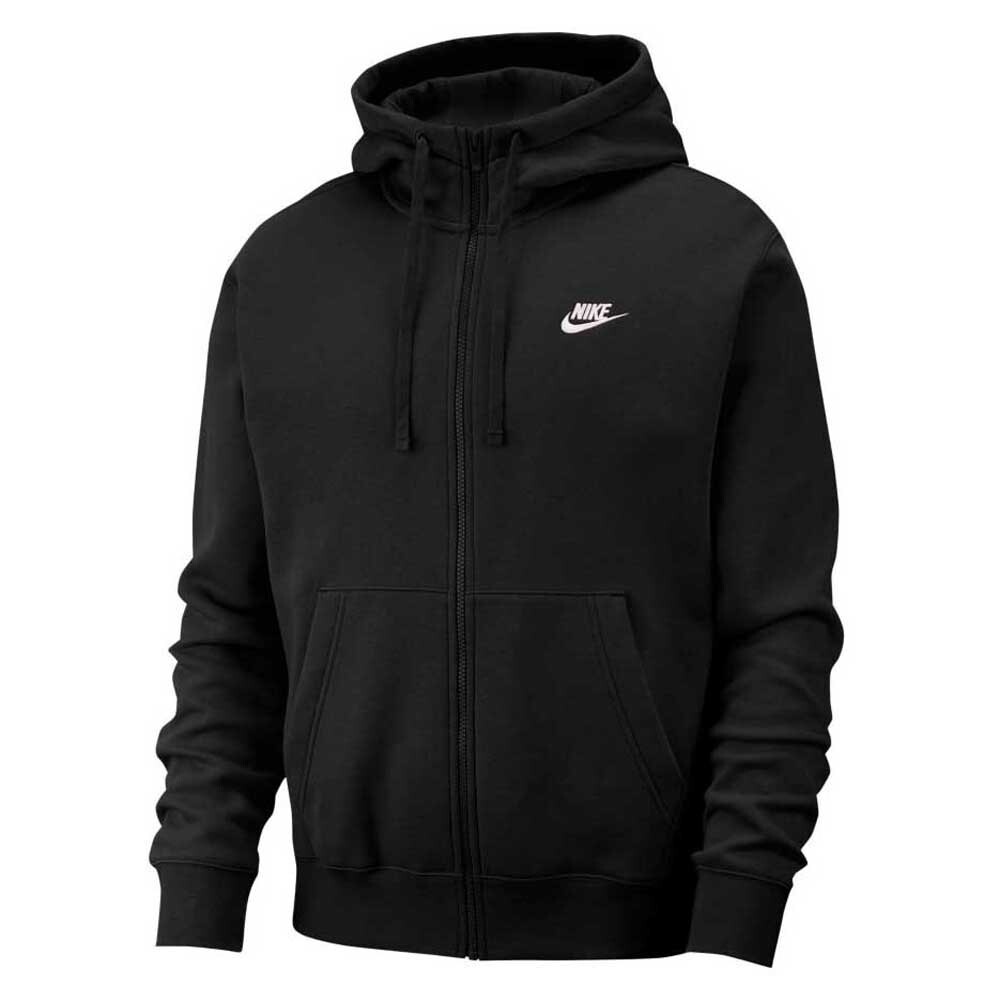 

Толстовка Nike Sportswear Club Regular Full Zip, черный