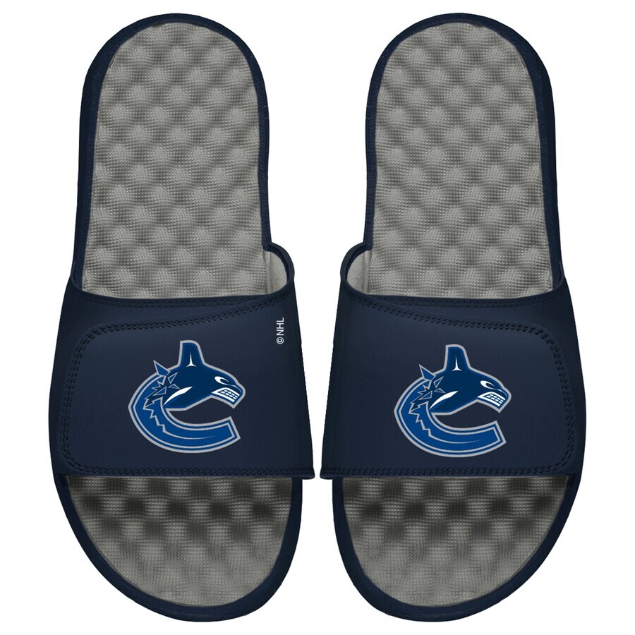 

Шлепанцы ISlide Vancouver Canucks, нави
