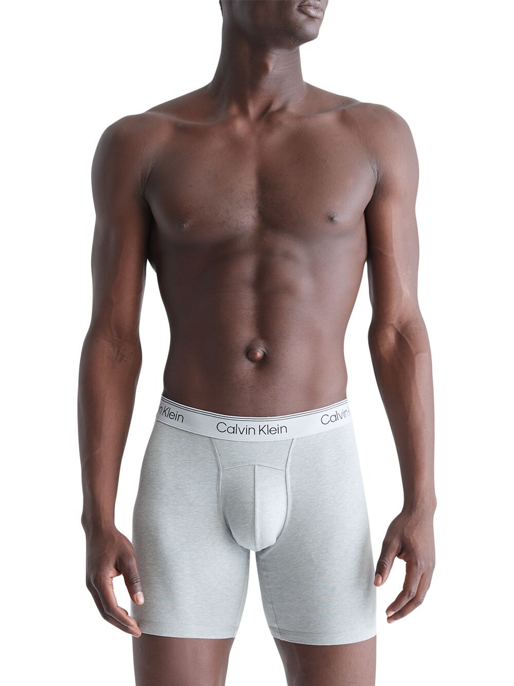 

Спортивные трусы-боксеры из хлопка Calvin Klein, серый