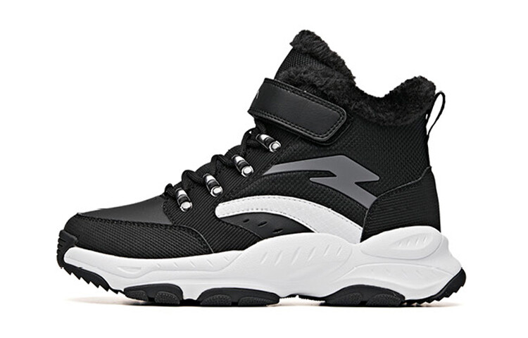 

Детские кроссовки GS High-top Black/Steel Grey/Antabeauty White Anta Kids
