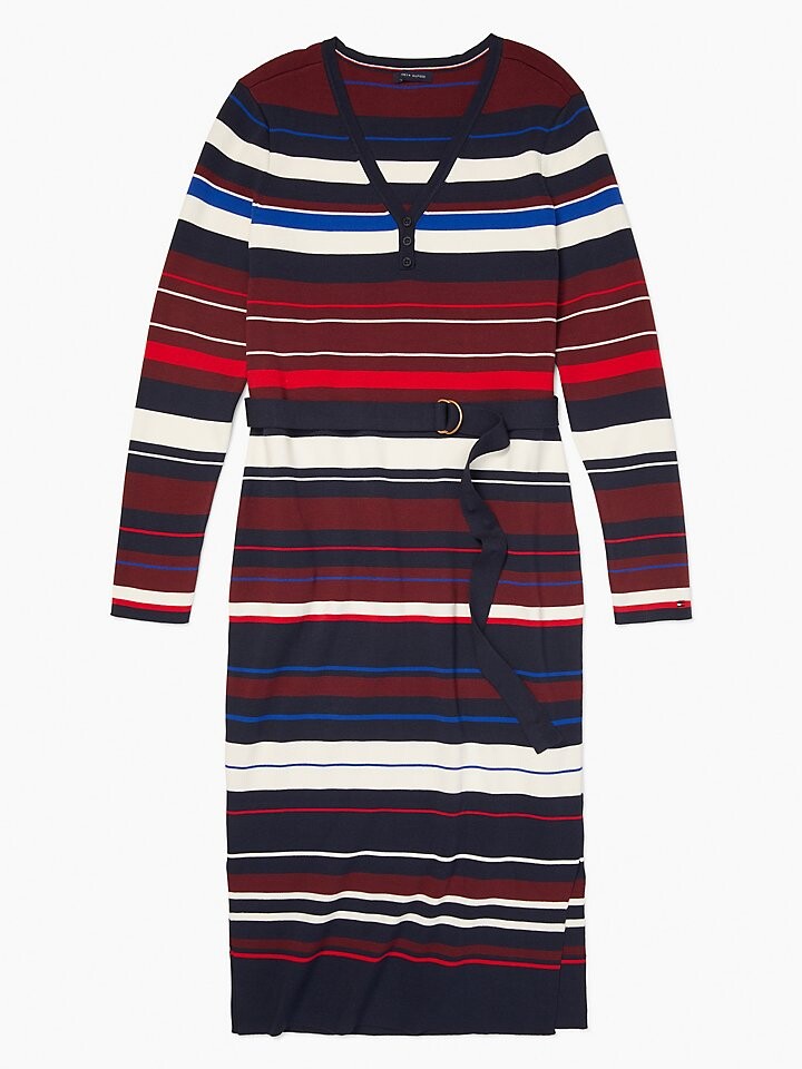 

Полосатое платье Henley Tommy Adaptive