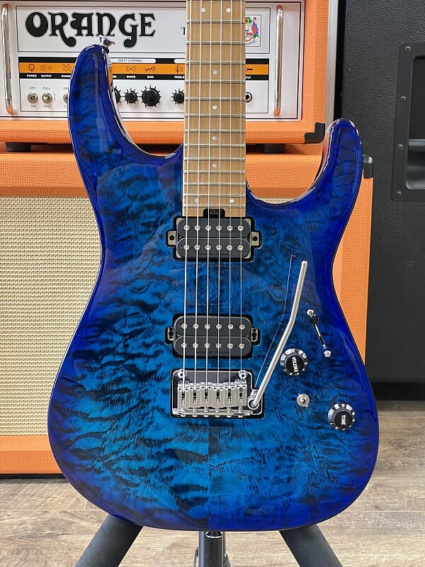 

Электрогитара Charvel Pro-Mod DK24 HH 2PT CM QM Chlorine Burst