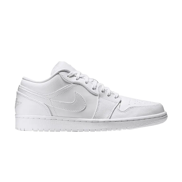 

Кроссовки Air Jordan 1 Retro Low 'White Metallic Silver', белый