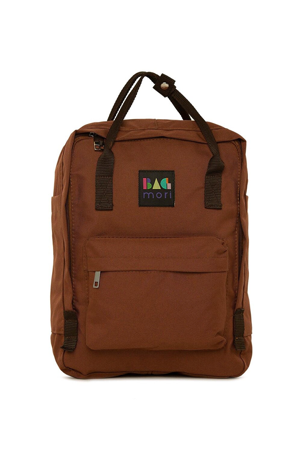 Яркий регулируемый рюкзак с квадратным ремнем Bagmori, шоколадная кожа binful шоколадная m