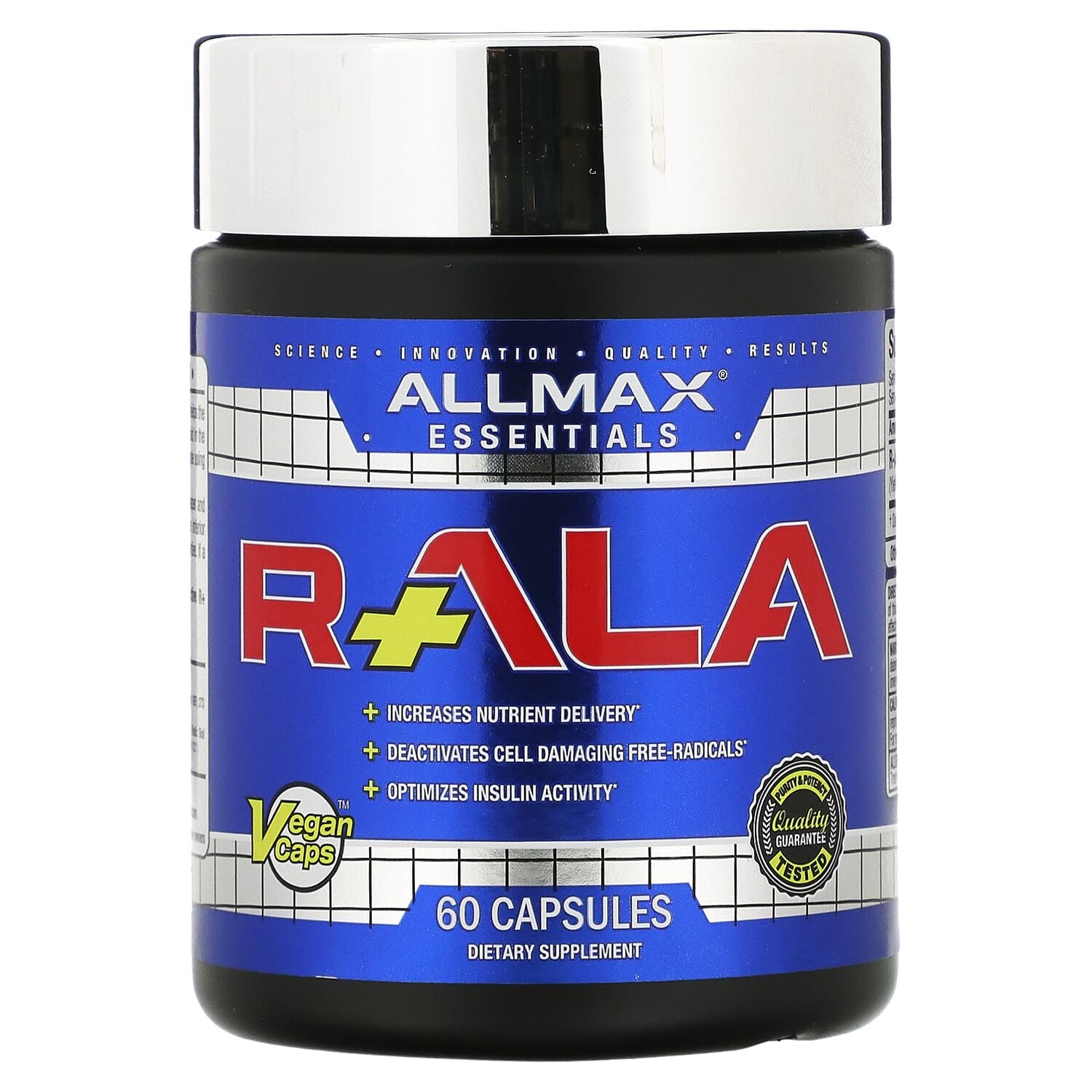 

R+АЛК, 60 капсул, ALLMAX