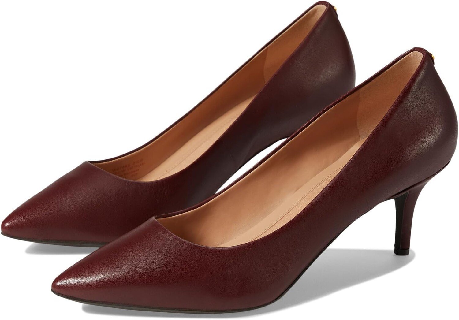 

Туфли Cole Haan The Go-To Park Pump 65 mm, цвет Bloodstone Leather