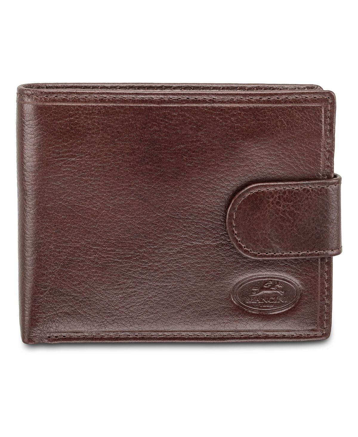 

Мужской кошелек Equestrian2 Collection с защитой RFID, карманом для монет и отделениями для карт Mancini