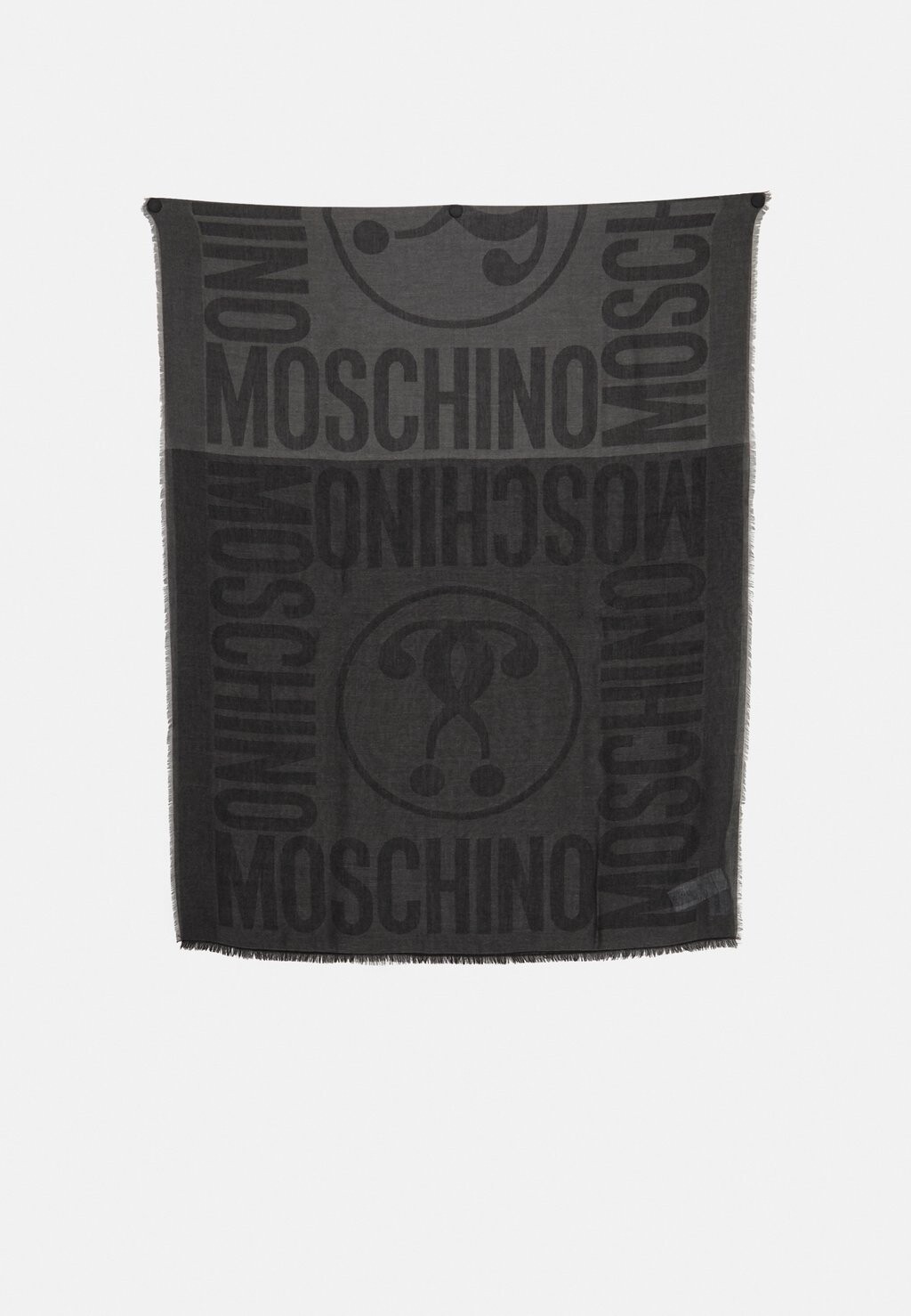 

Шарф MOSCHINO, серый