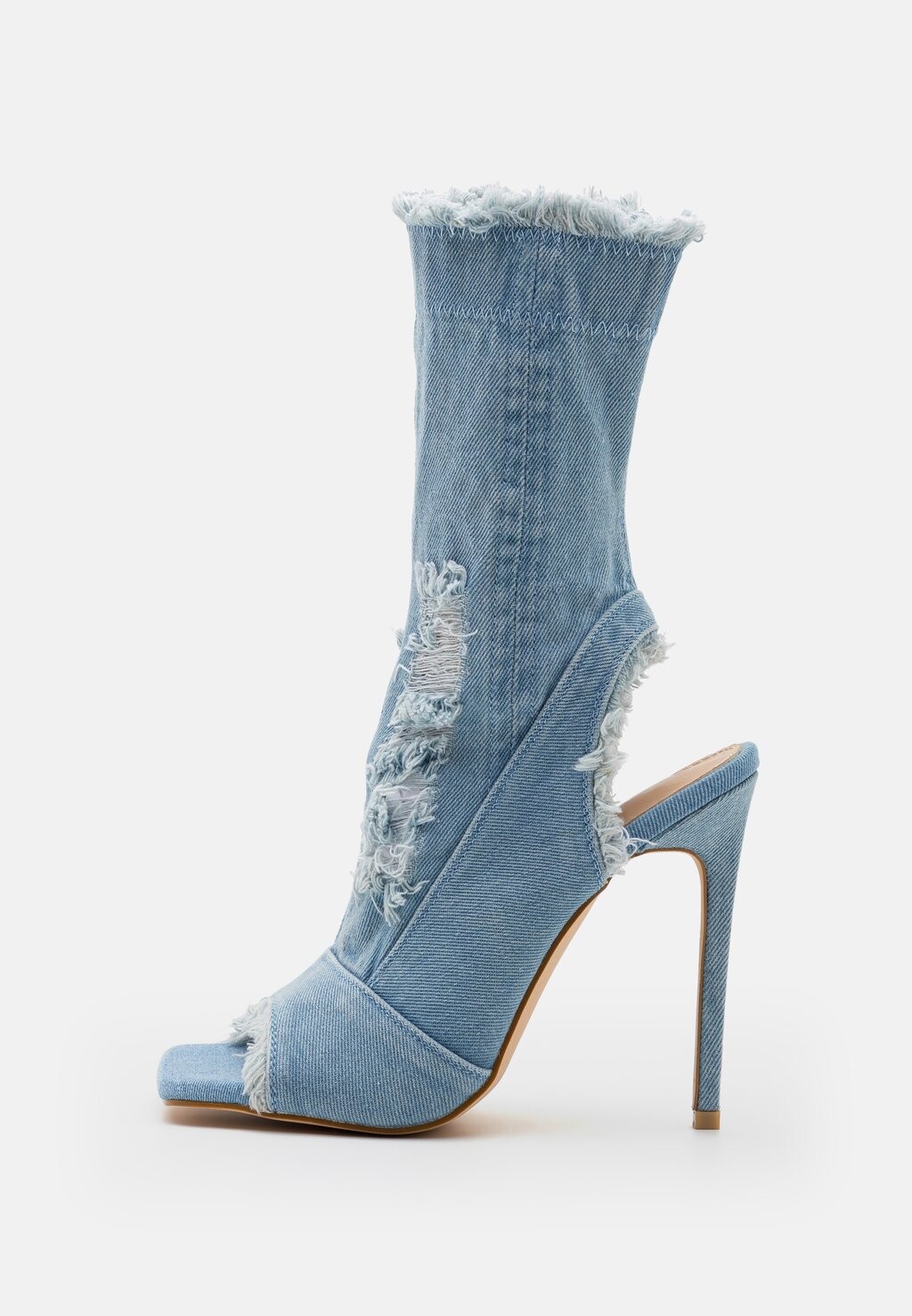 

Сандалии с ремешками Andreas Simmi London, цвет blue denim