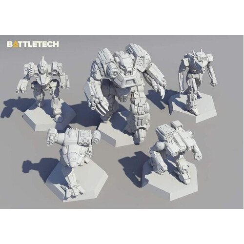 

Фигурки Battletech Clan Ad Hoc Star