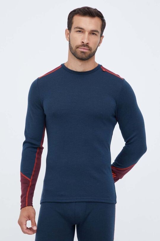 

Функциональная футболка с длинным рукавом Lifa Merino Midweight Helly Hansen, темно-синий