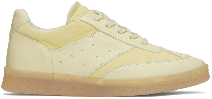 

Желтые кроссовки 6 Court Mm6 Maison Margiela
