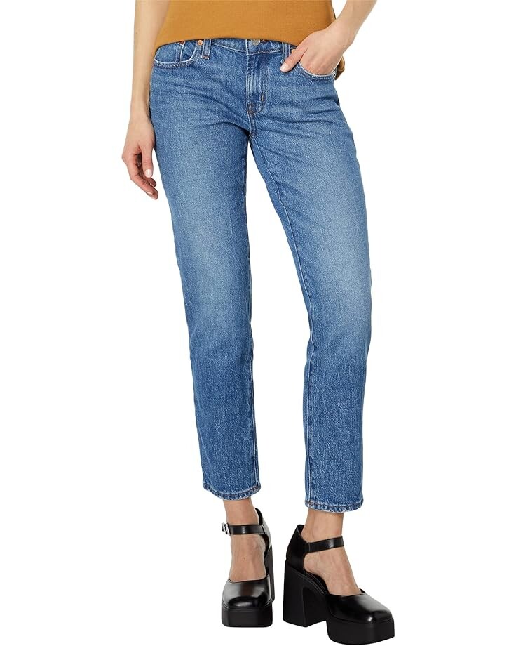 

Джинсы Madewell Full Length Perfect Vintage Wide Leg Jeans with Patch Pockets in Marylake Wash, цвет Marylake Wash