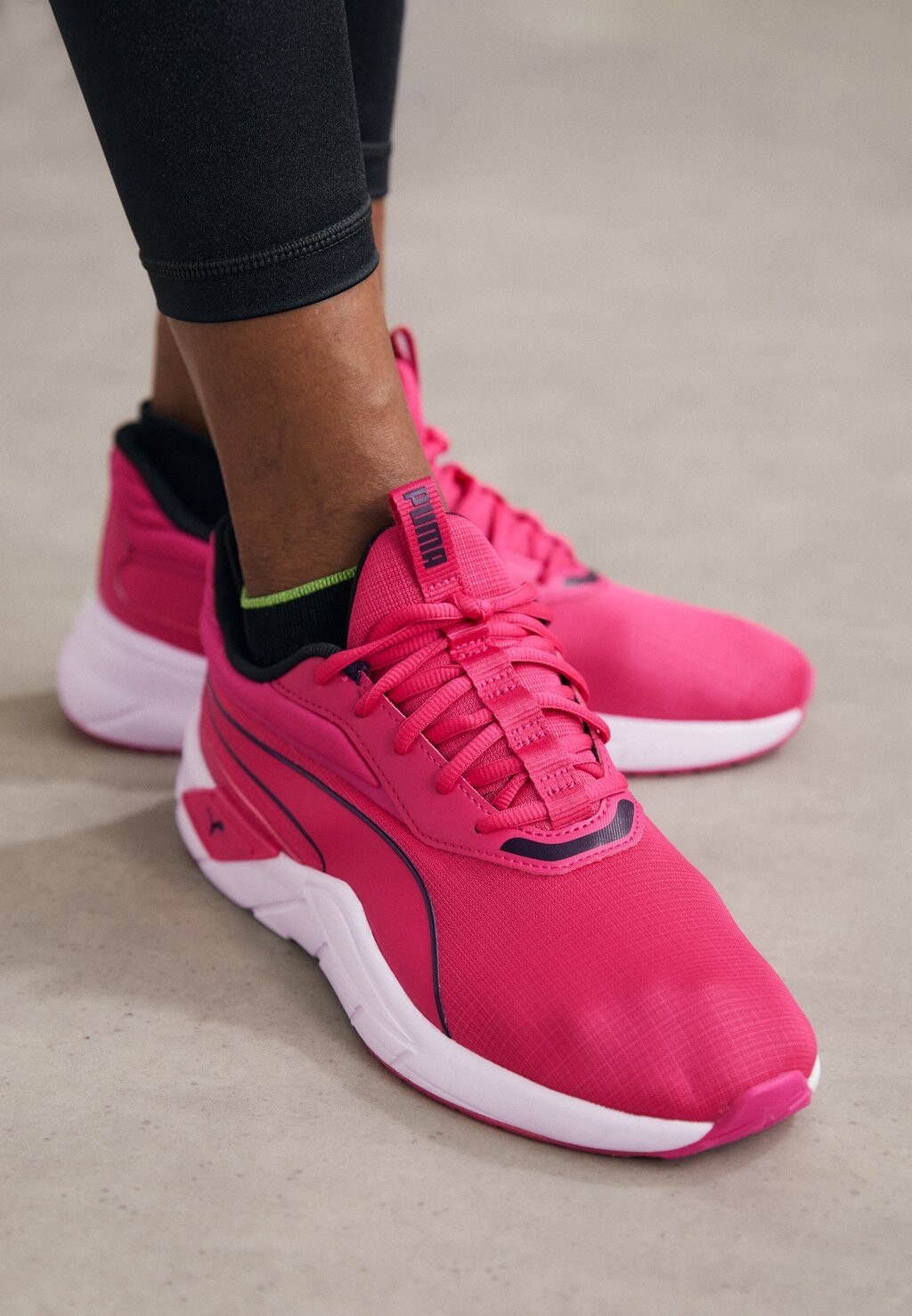 

Кроссовки LEX Puma, цвет garnet rose/black/white