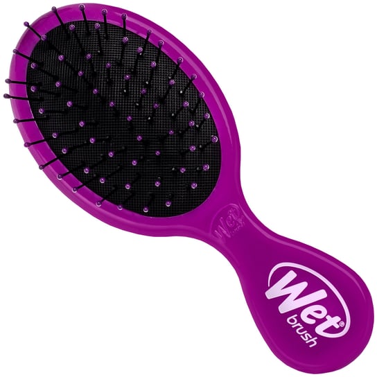 Удобная маленькая щетка для распутывания волос, черная. Wet Brush Mini Detangler Purple