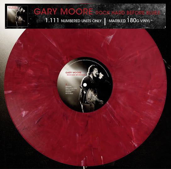 Виниловая пластинка Moore Gary - Rock Hard Before Blues (цветной винил)