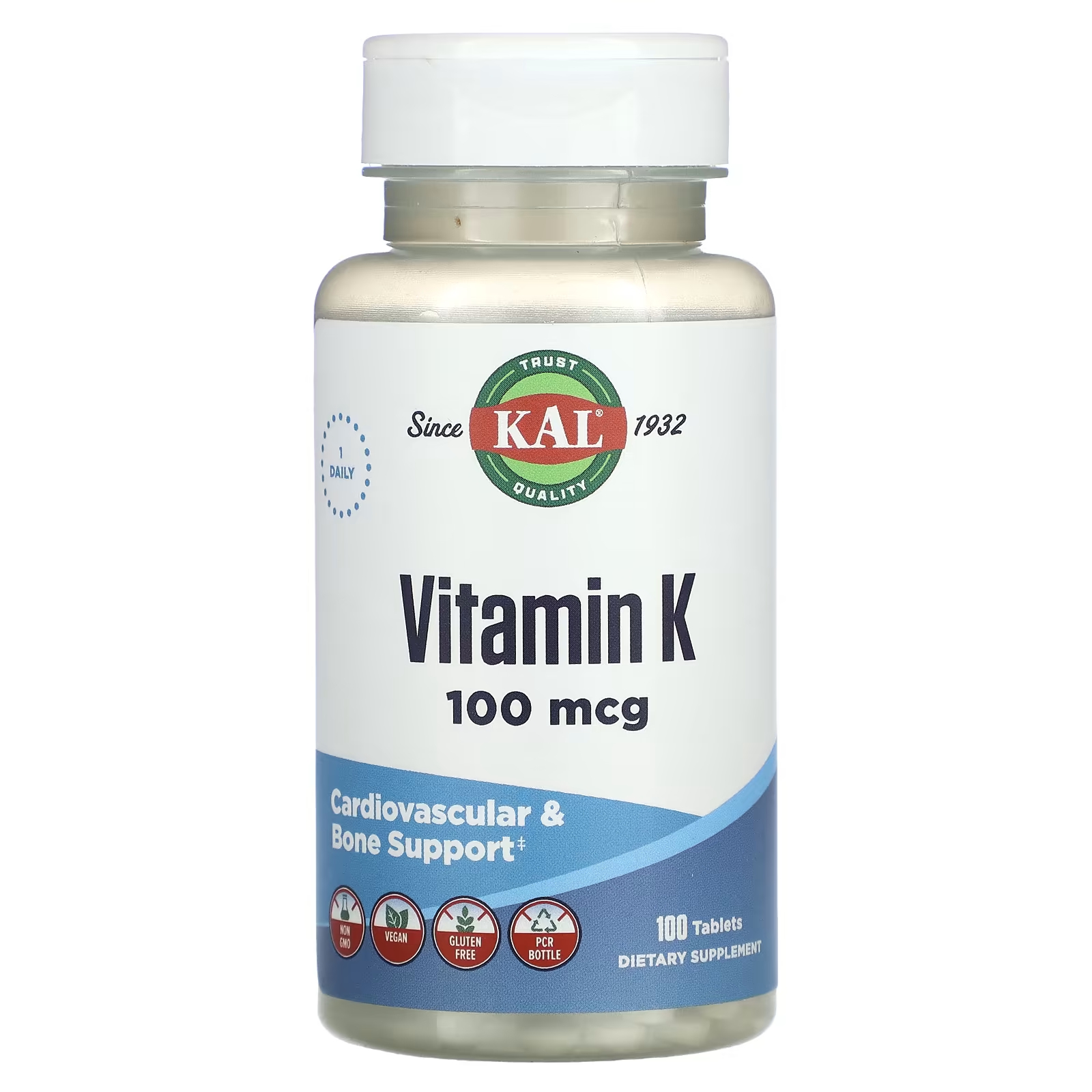 Витамин К KAL 100 мкг, 100 таблеток