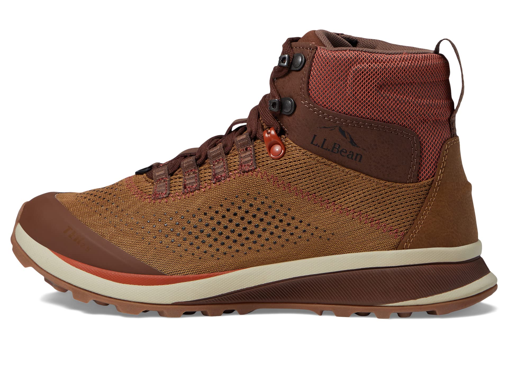 кроссовки dirigo trail sneaker boot water resistant l l bean черный Треккинговые ботинки L.L.Bean Elevation Trail Boot Water Resistant, коричневый