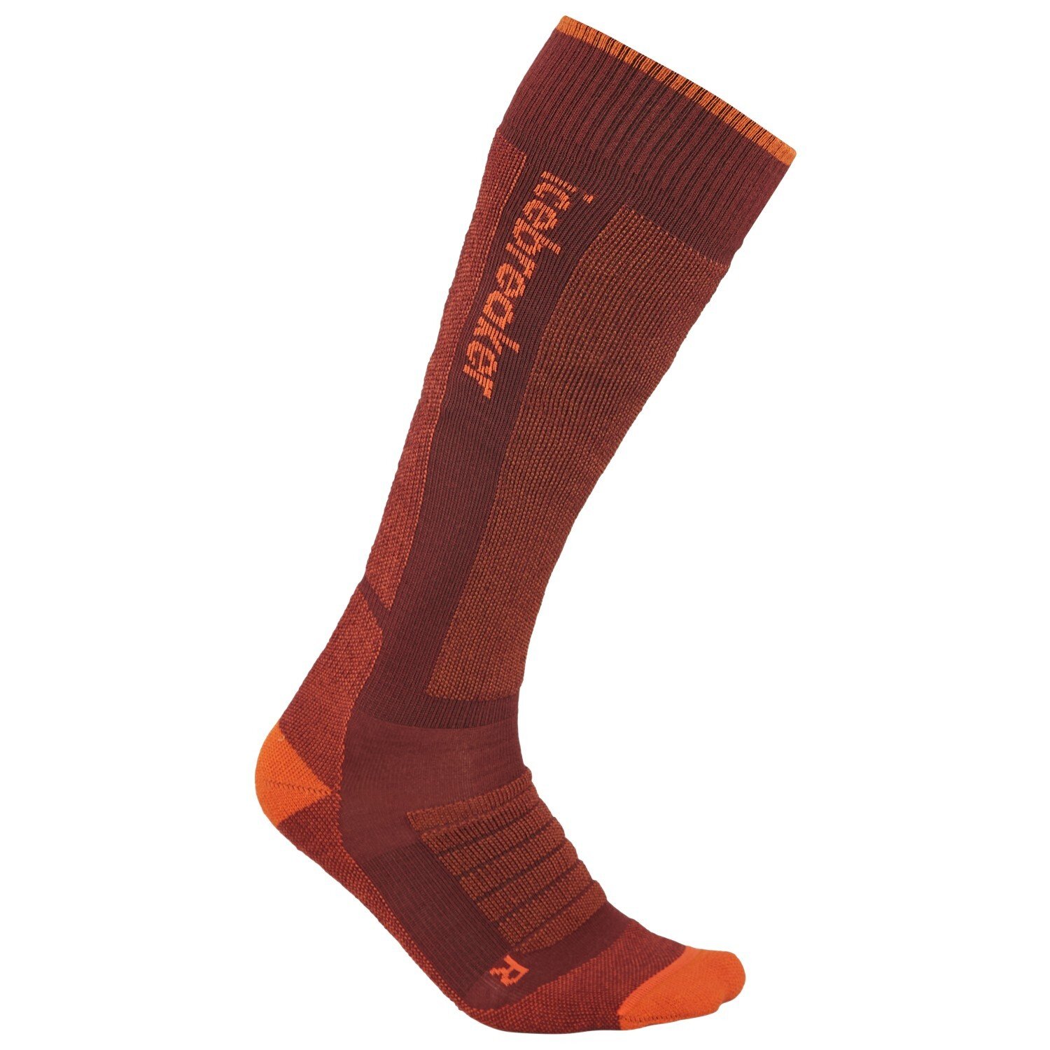 

Лыжные носки Icebreaker Merino Ski+ Medium OTC, цвет Port/Blaze/Cedar Wood
