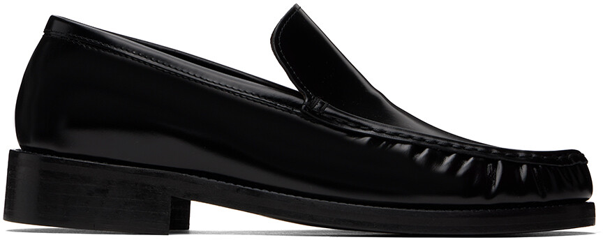 

Черные кожаные лоферы Acne Studios