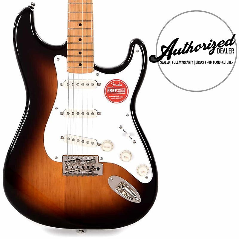 Электрогитара Fender Squier Classic Vibe 50's Stratocaster Electric Guitar | 2 Color Sunburst