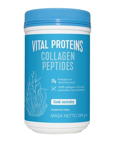 Vital Proteins Collagen Peptides порошок говяжьего коллагена, 284 g коллагеновые пептиды sports research 20 пакетиков 11 г
