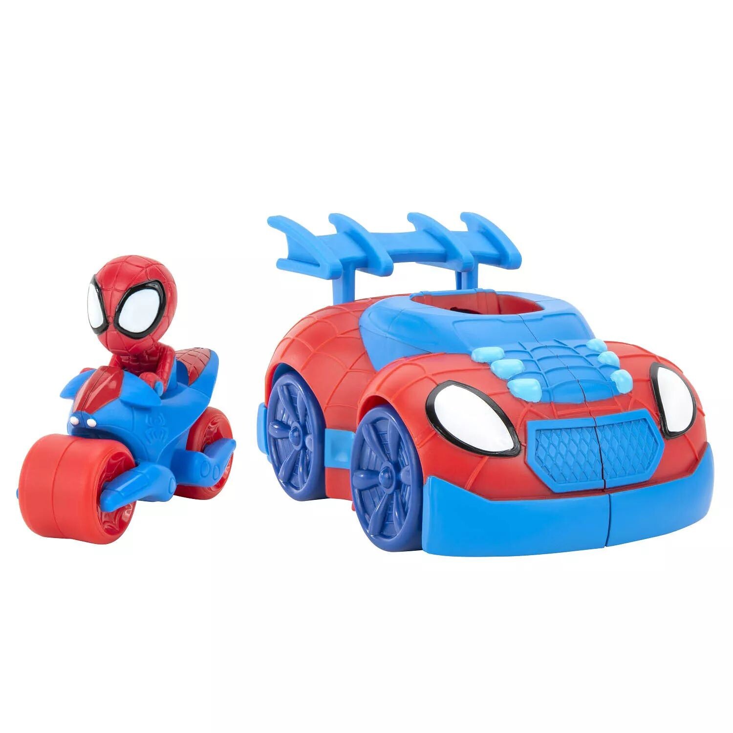 

Автомобиль 2-в-1 «Паук и его удивительные друзья» Web Strike Spidey & Friends