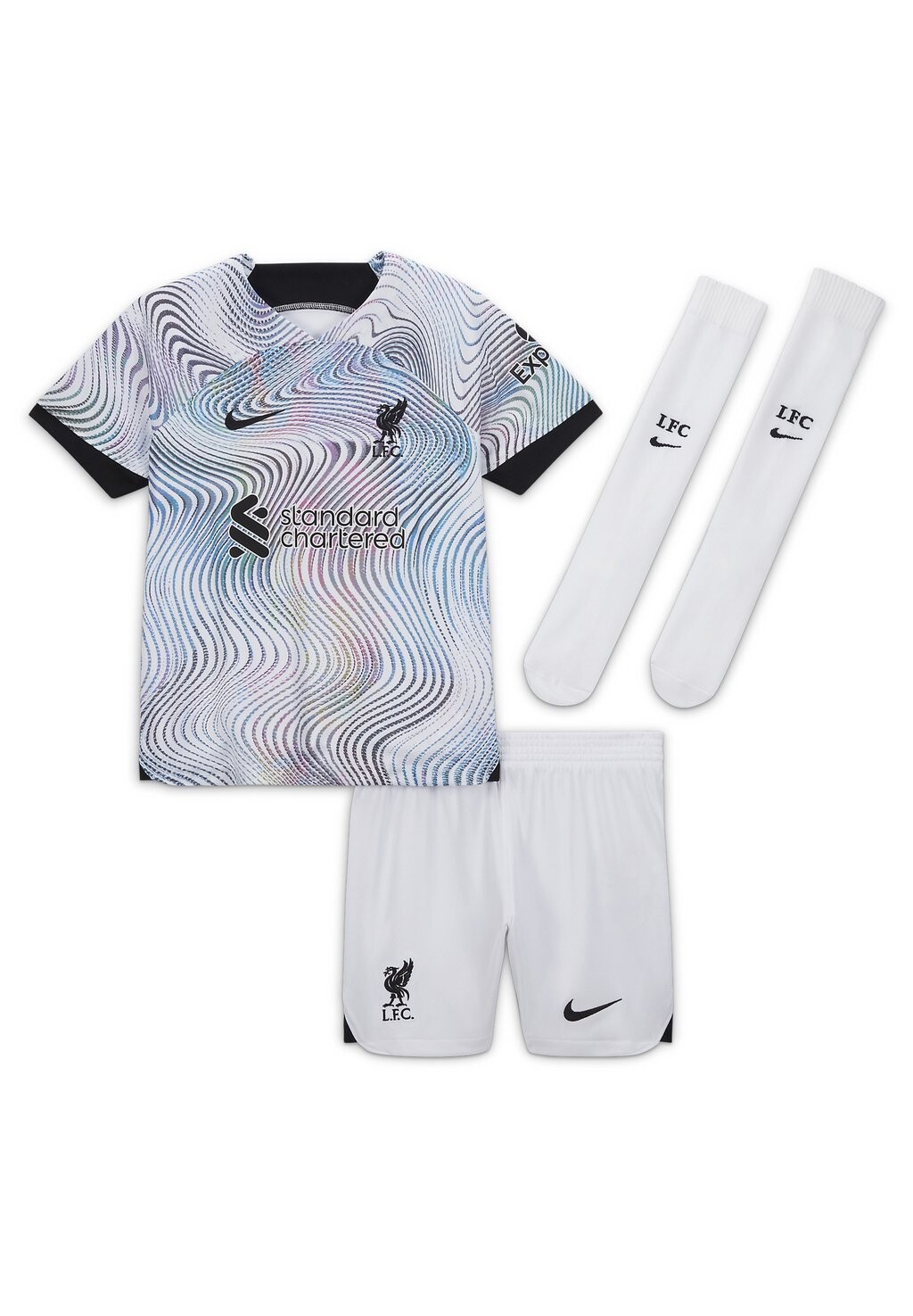 

Шорты спортивные LFC LK NK DF KIT AW Nike, цвет white/black