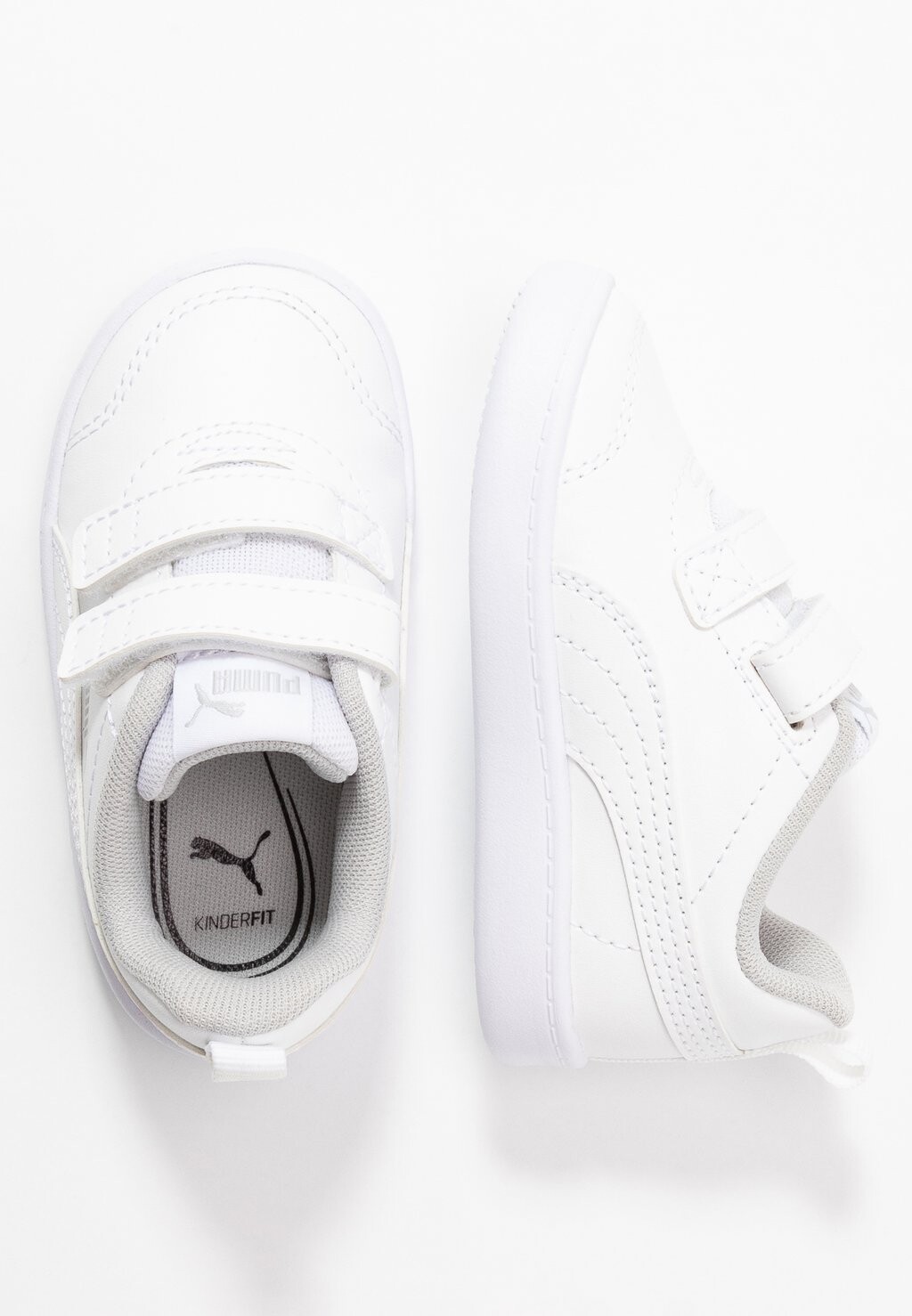

Низкие кроссовки Courtflex Unisex Puma, цвет white/gray violet