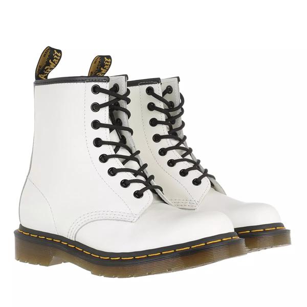 Ботинки 1460 smooth boot leather Dr. Martens, белый