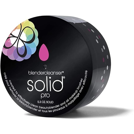 Blendercleanser Solid Pro для очищения макияжа, инструменты и кисти для блендера, 150 г, Beautyblender