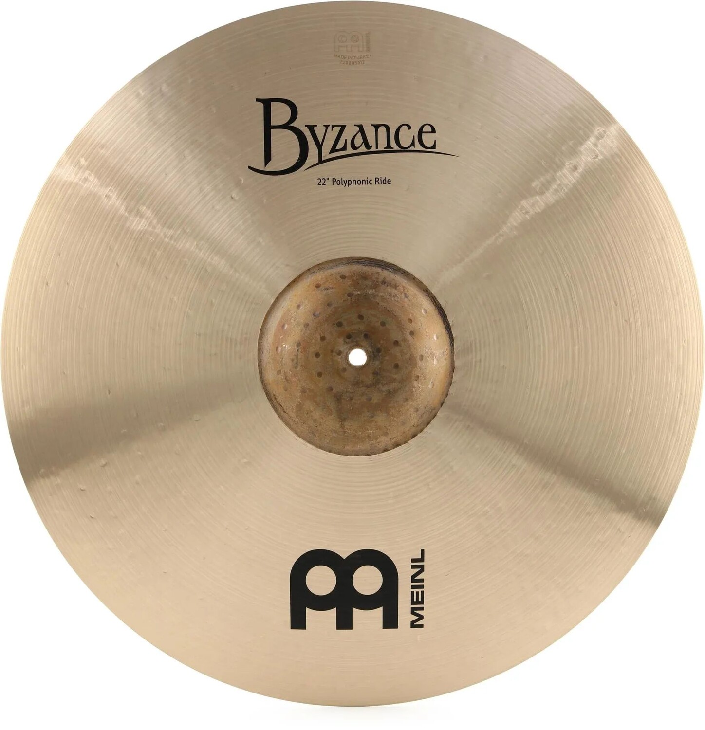 

Тарелки Meinl Byzance Традиционная полифоническая тарелка Ride - 22 дюйма