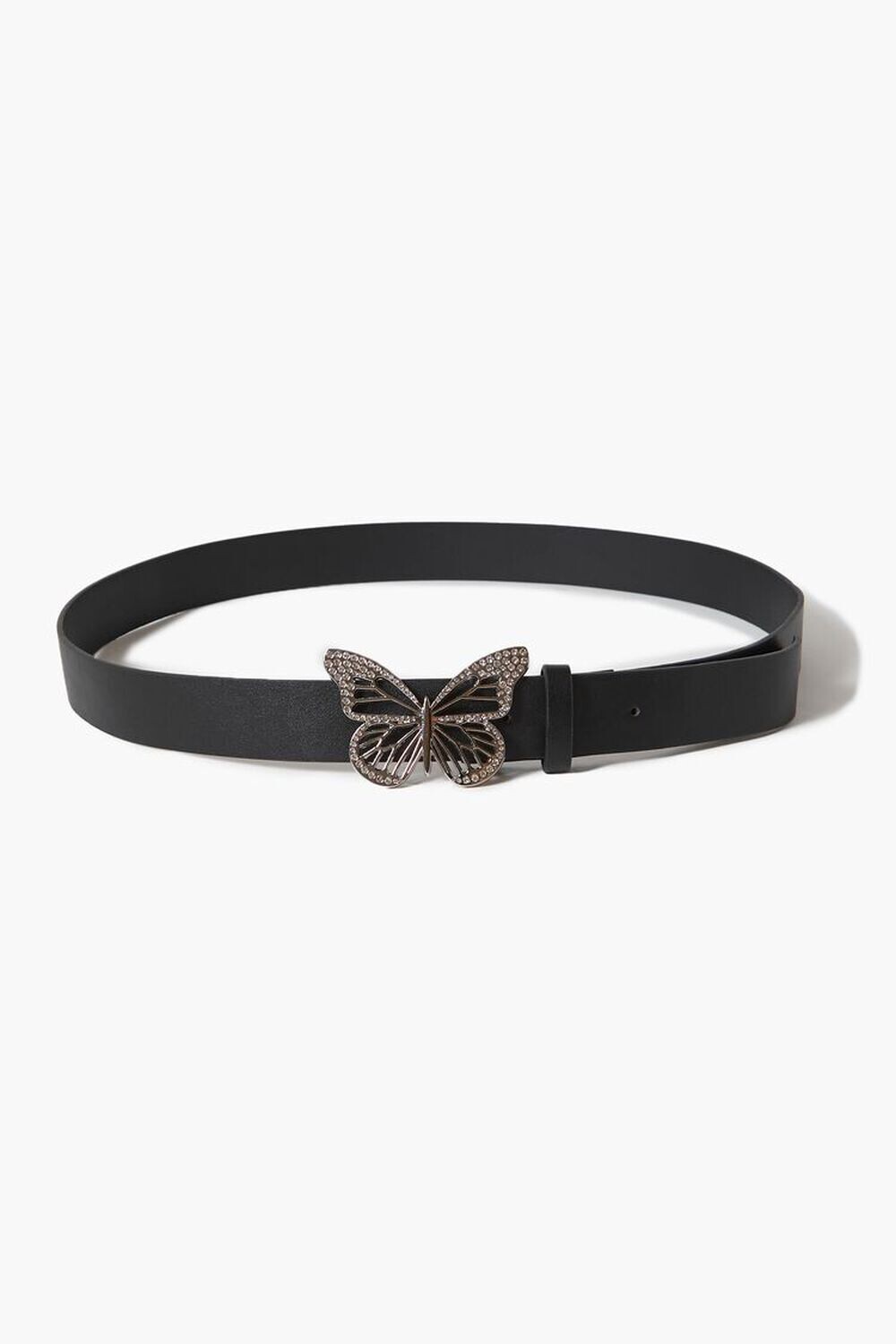 

Ремень-бабочка со стразами Forever 21, черный