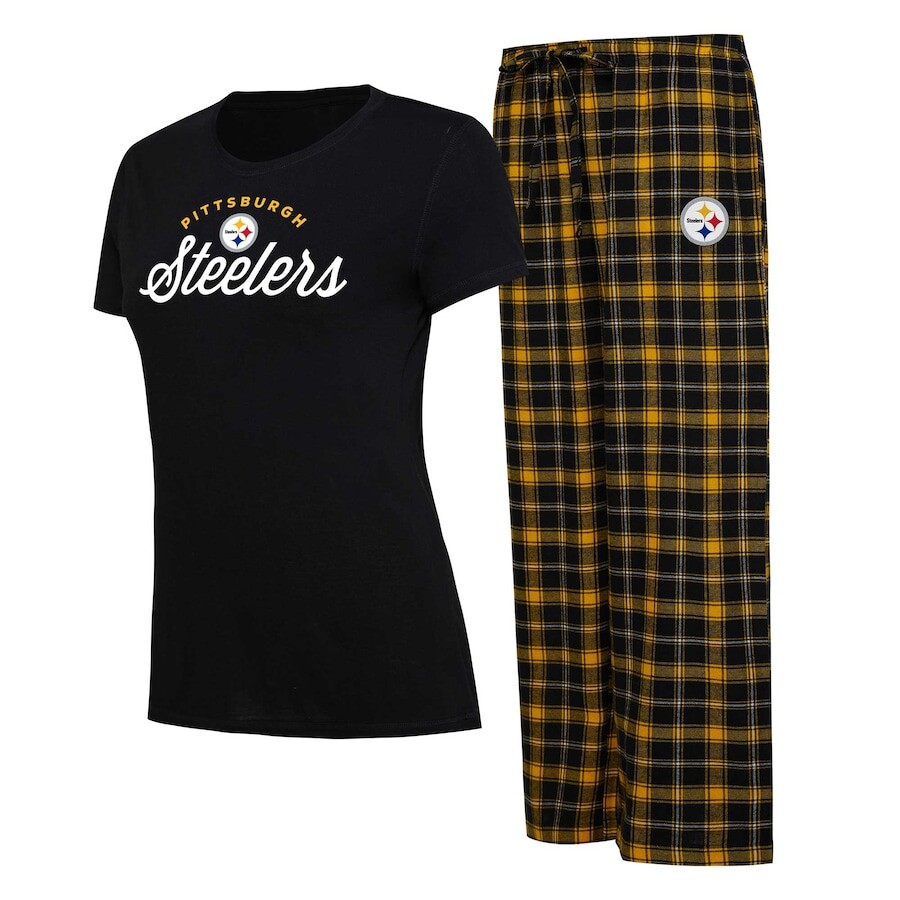 

Пижамный комплект Concepts Sport Pittsburgh Steelers, черный
