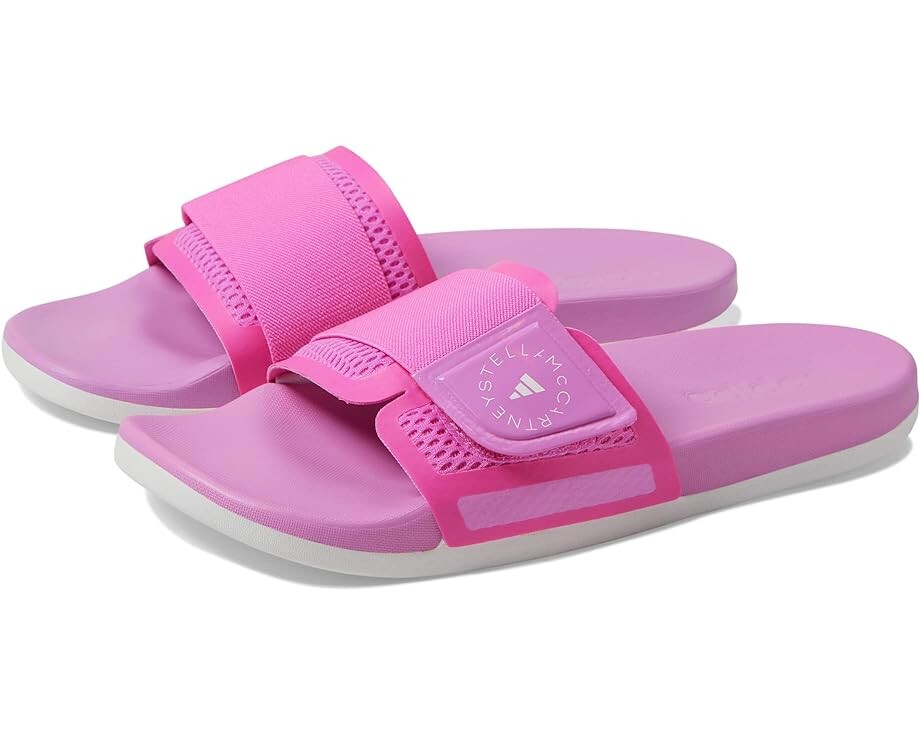 

Сандалии Adidas Slides, цвет Screaming Pink/Screaming Pink/Footwear White