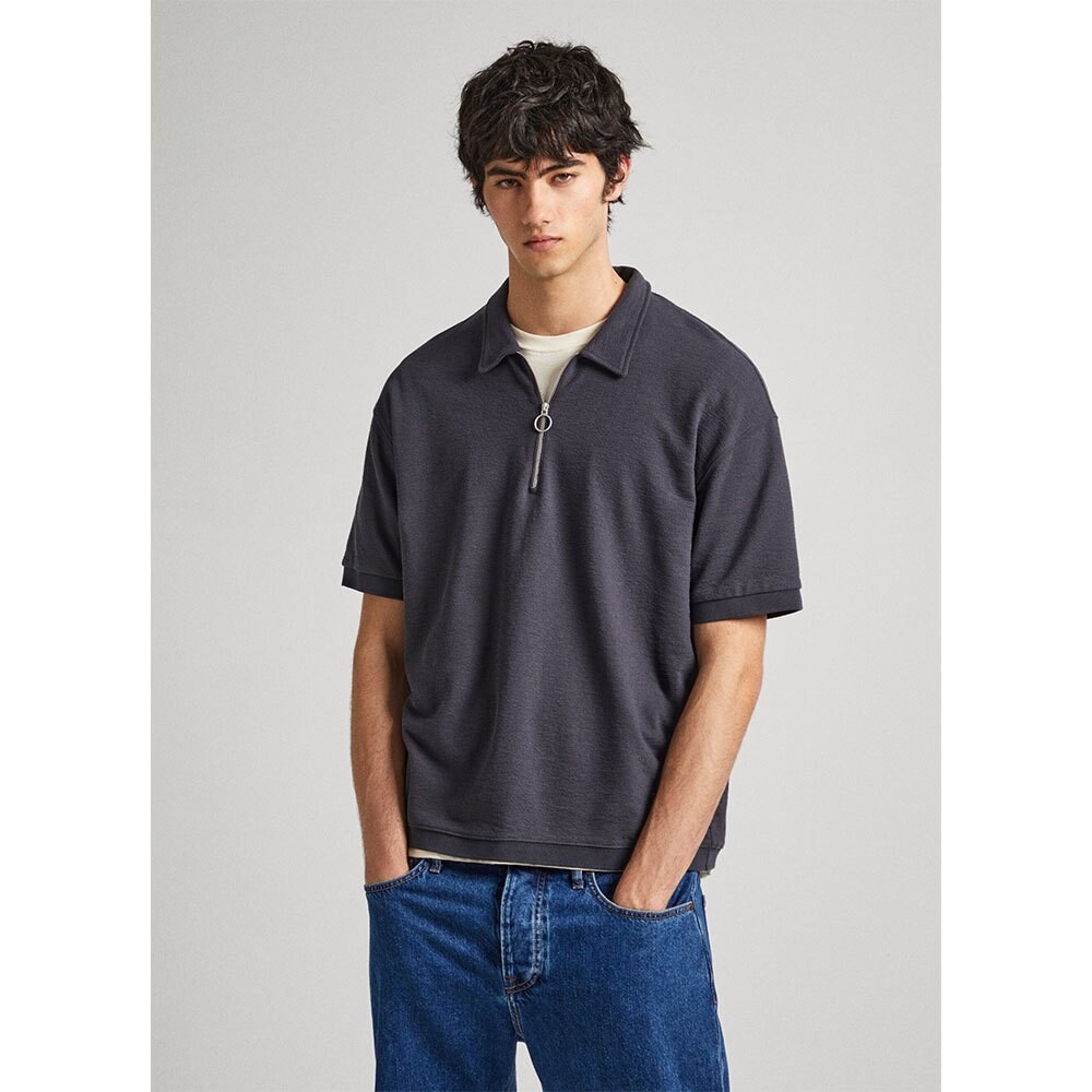 

Поло Pepe Jeans Ryker, серый